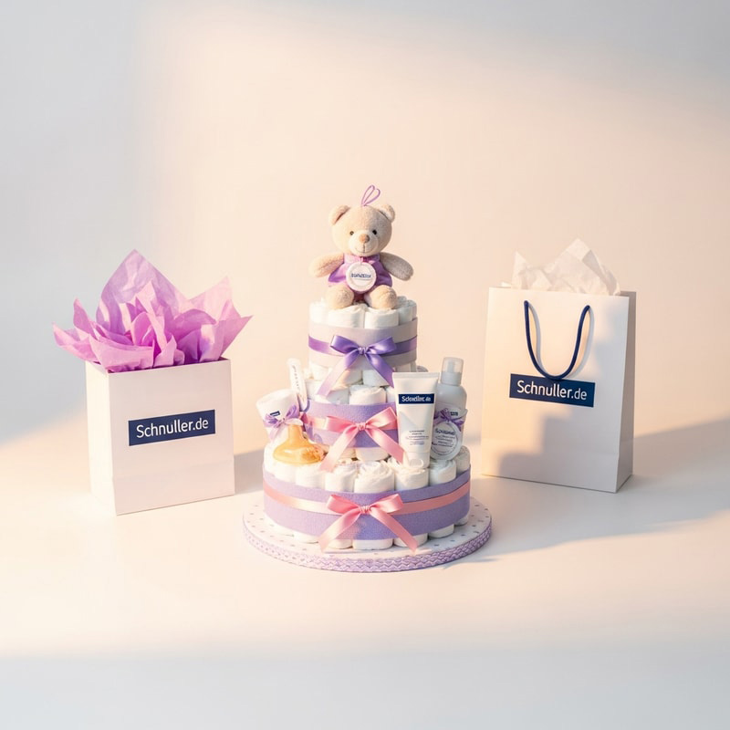 Windeltorte Deluxe 3-stöckig