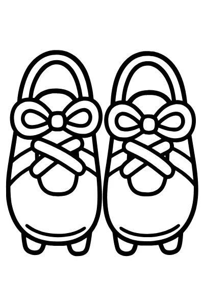 Ausmalbilder Fußball: Fußballschuhe zum Ausmalen