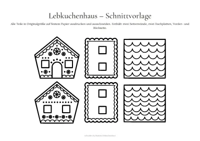 Vorlage: Bastelvorlage zum Ausdrucken