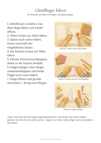 Vorlage: Bastelvorlage zum Ausdrucken