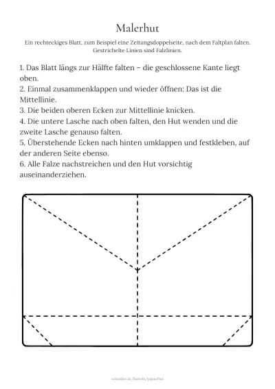 Vorlage: Bastelvorlage zum Ausdrucken