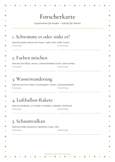 Vorlage: Bastelvorlage zum Ausdrucken
