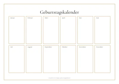 Vorlage: Wandplan im A3-Format