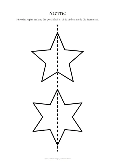 Vorlage: Sterne
