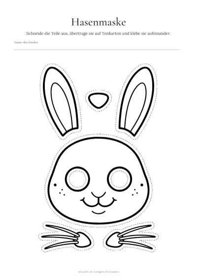 Vorlage: Hase